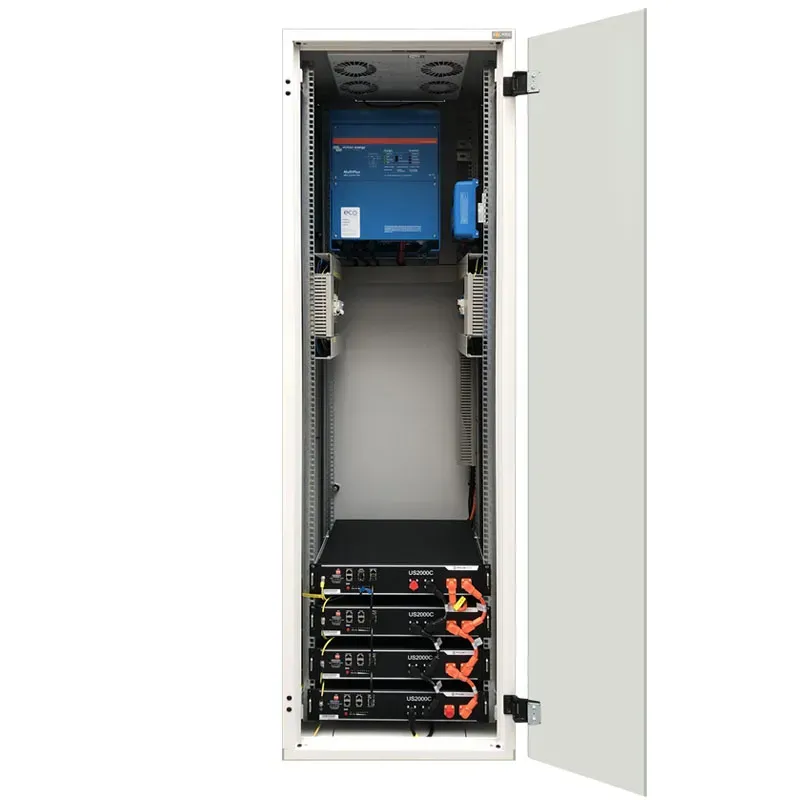 RACK Plug & Play hybridní solární systém bez panelů Victron 48V 3000VA 7,2kWh