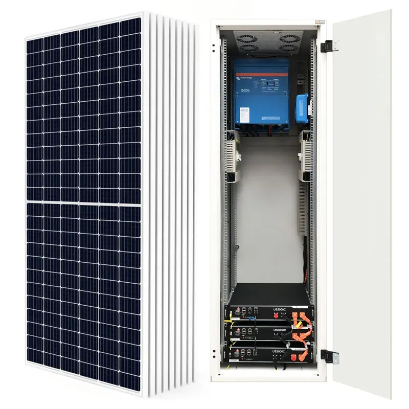 RACK Plug & Play hybridní solární systém Victron 48V 5000VA 4,1kWp 10,8kWh