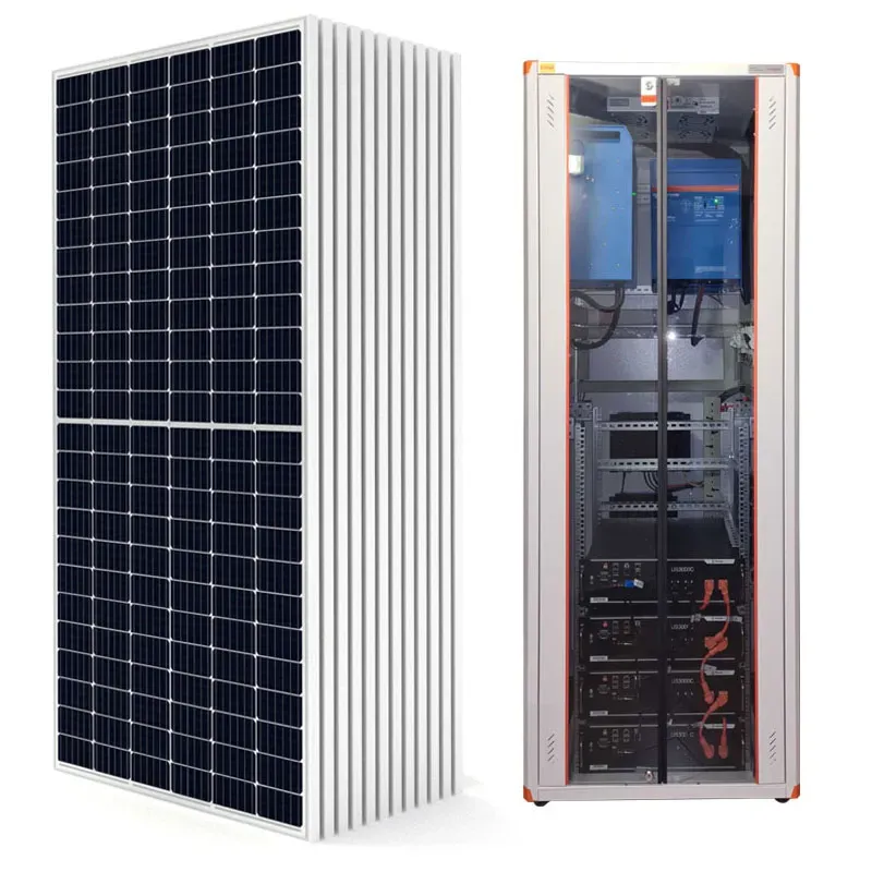 RACK Plug & Play 3-fázový hybridní solární systém Victron 48V 3000VA 5,46kWp 9,6kWh
