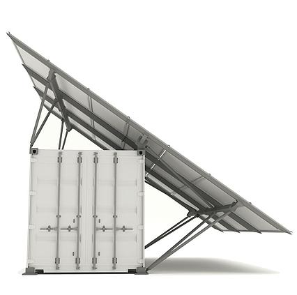 Solární kontejner 9,55kWp 18kWh