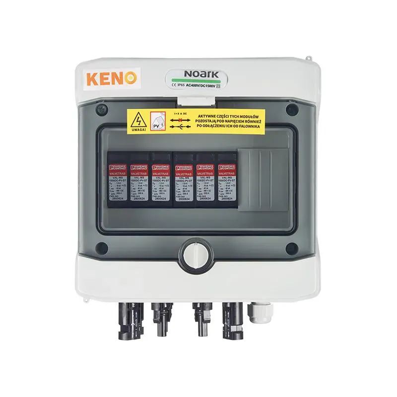 Rozvodná skříňka KENO SH-2 DC s přepěťovou ochranou 1000V typ 2 2x PV string 2x MPPT