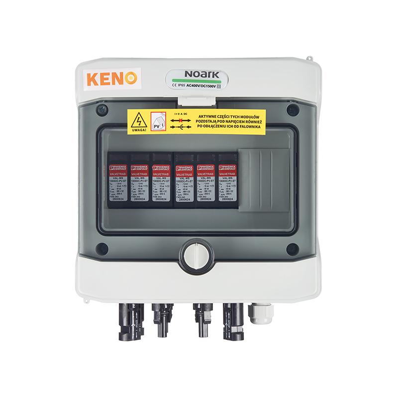 E-shop KENO Rozvodná skrinka KENO SH-2 DC s prepäťovou ochranou 1000V typ 2 2x PV string 2x MPPT
