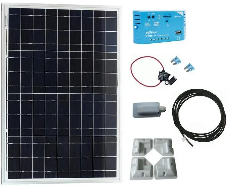 Solárny ostrovný systém 40Wp 12V karavan