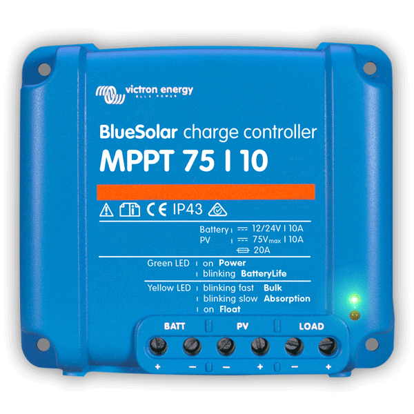 MPPT regulátor nabíjania Victron Energy BlueSolar 75V 10A