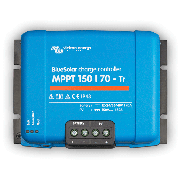MPPT regulátor nabíjania Victron Energy BlueSolar 150V 70A -TR