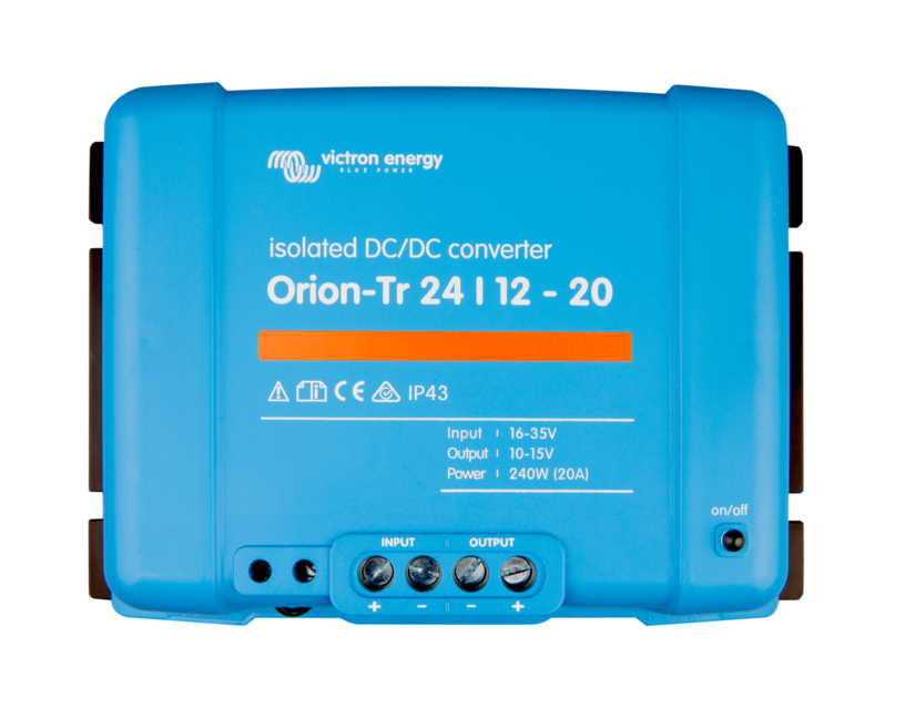 Konvertor DC/DC Orion-Tr 24/12V-20 240W IP43 Izolovaný