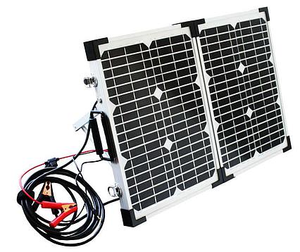 Prenosný skladateľný solárny panel POWERplus Python 40W (rozbalený)