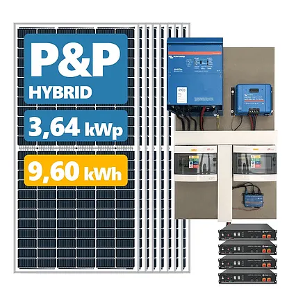Základný set Hybrid P&P 3,64 kWp