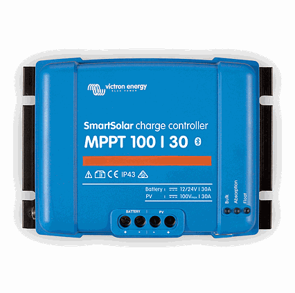 MPPT regulátor nabíjania Victron Energy SmartSolar 100V 30A s bluetooth (rozbalený)