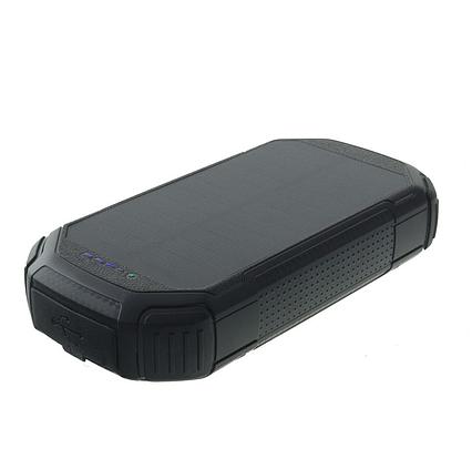 Solární powerbank s kapacitou 20000mAh a výkonem solárního panelu 1W