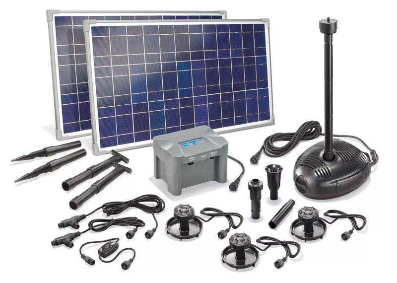 Solárna fontána Esotec Genova LED 101727 50W / 1700 l/h