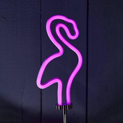 Solární dekorativní osvětlení SolarCentre - Neon Flamingo