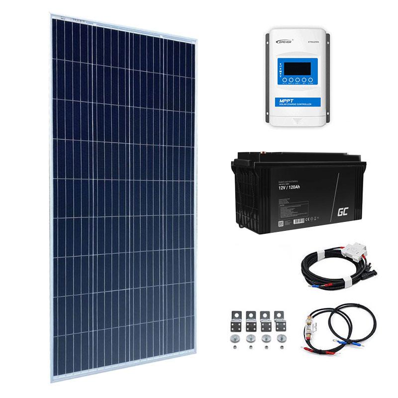 Solárny ostrovný systém 175Wp 12V 120Ah