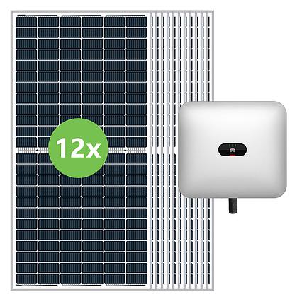 On-grid solární systém Huawei 5,46 kWp