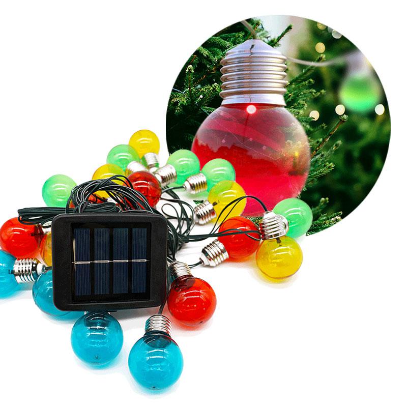 Solárna LED reťaz SolarCentre Elan Festoon SS9999 20 LED farebná
