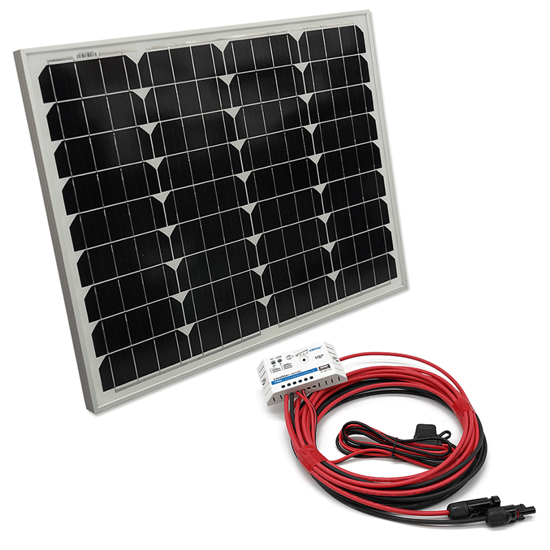 Solárny systém Maxx 50 Wp 12V s PWM regulátorom (test)