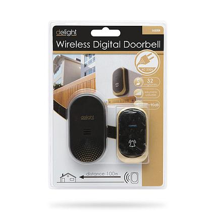 Digitální bezdrátový zvonek Delight 55330B