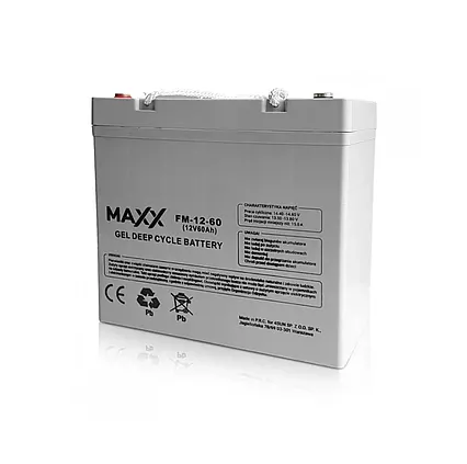 Akumulátor gélový bezúdržbový MAXX 12-FM-60 60Ah 12V