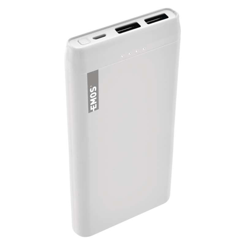 Power bank 10000 mAh EMOS Alpha 10S biela