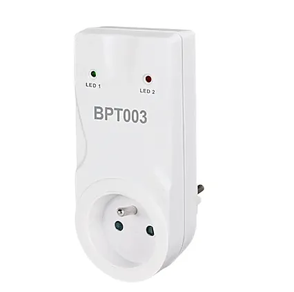 Bezdrátový přijímač do zásuvky BT003 pro termostaty BT010 nebo BT710