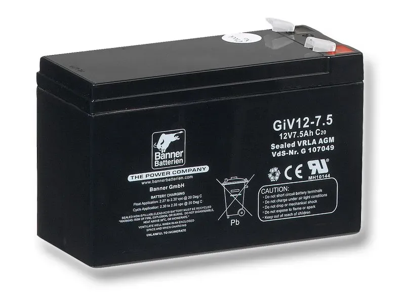 AGM batéria Banner Bull Bloc GIV-S12-12 VRLA 12V 12Ah