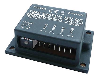 Časový spínač Kemo M113 12-15V DC