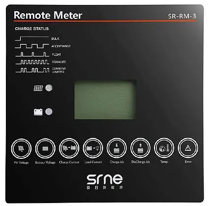 Externý LCD meter SR-RM-3 s 2m káblom