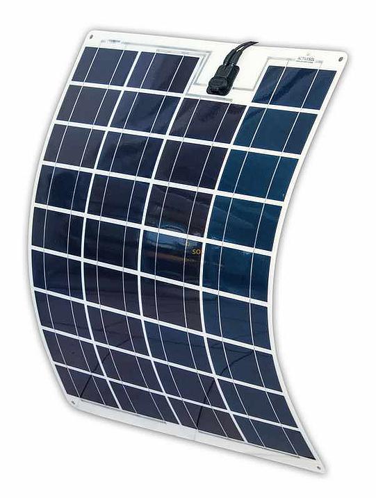 Flexibilní fotovoltaický panel ASOLL 75W LIGHT polykrystalický
