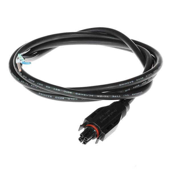 GridFree 1m vnější propojovací kabel pro EVT248, YC500T 230V, 25A nezakončený
