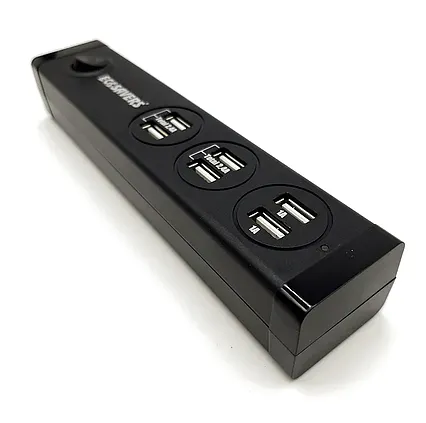 Inteligentní USB nabíjecí stanice Ecosavers Smart USB charger 6x USB