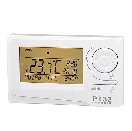 Inteligentní digitální prostorový termostat PT32
