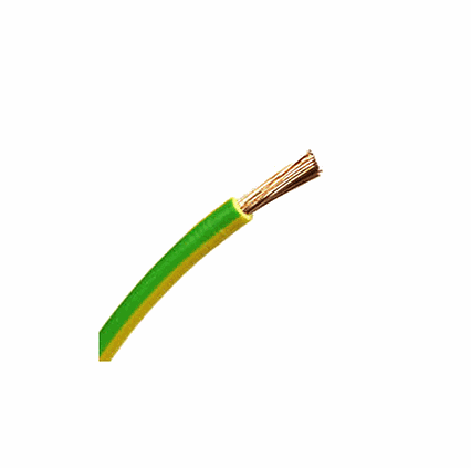 Kabel CYA 6 H07V-K zeleno / žlutý