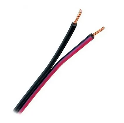 Kabel REPRO 2x 1,5mm2 CCA čer-červ 1m