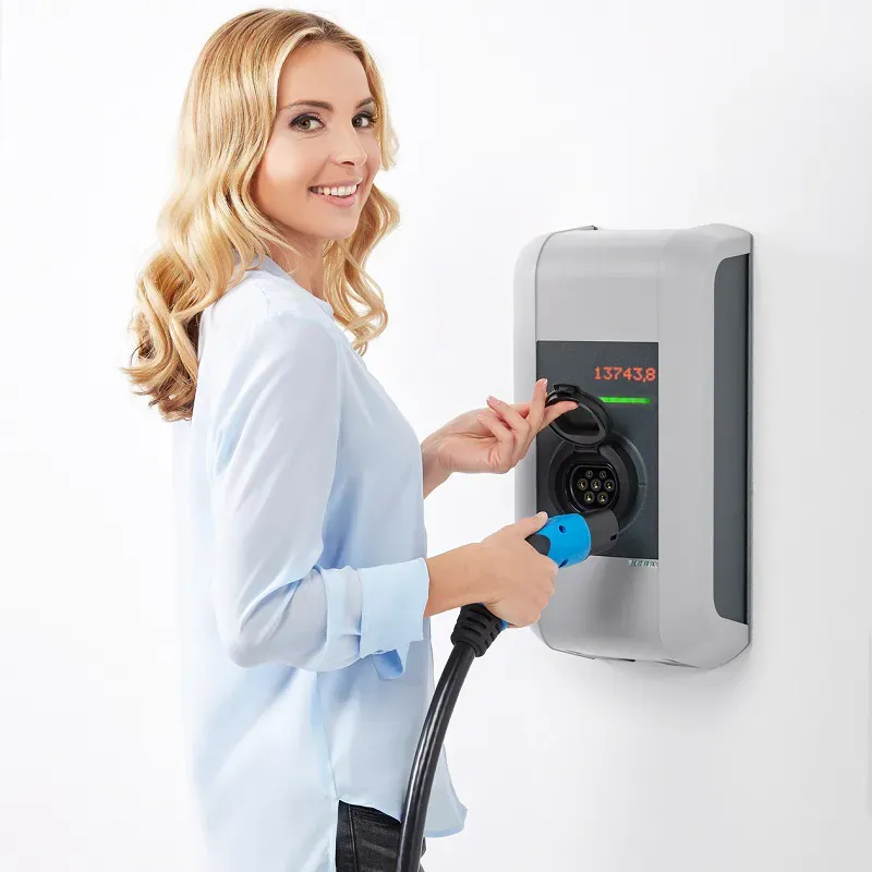 Nabíjecí stanice KEBA P30 séria B 3 fázová 22 kW Plug&Charge
