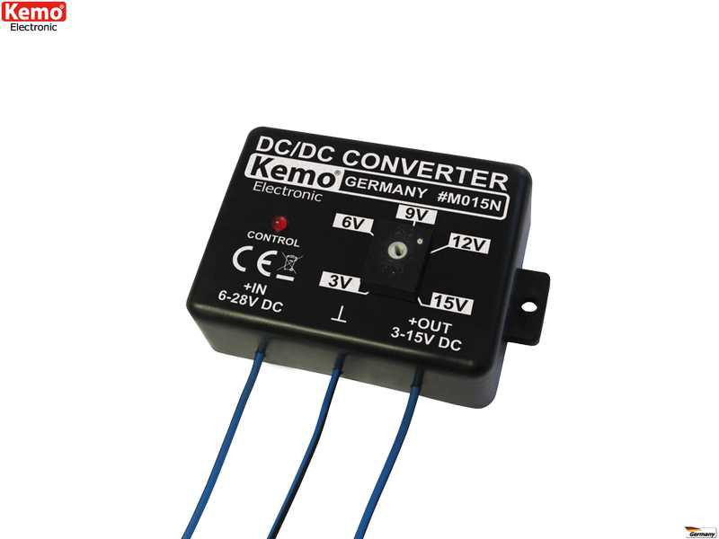 Konvertor DC / DC Kemo M015N max.1,5