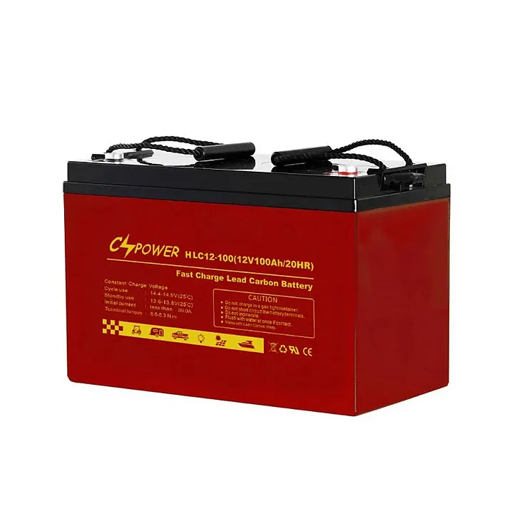 Bezúdržbová gelová batéria CS Power HLC 12-100 12V 100Ah