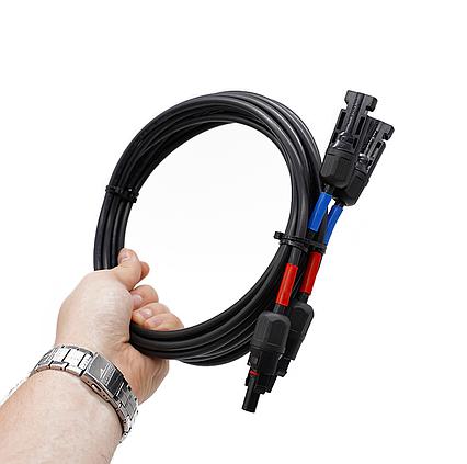 Prodlužovací kabely MC4 6mm 1,5m