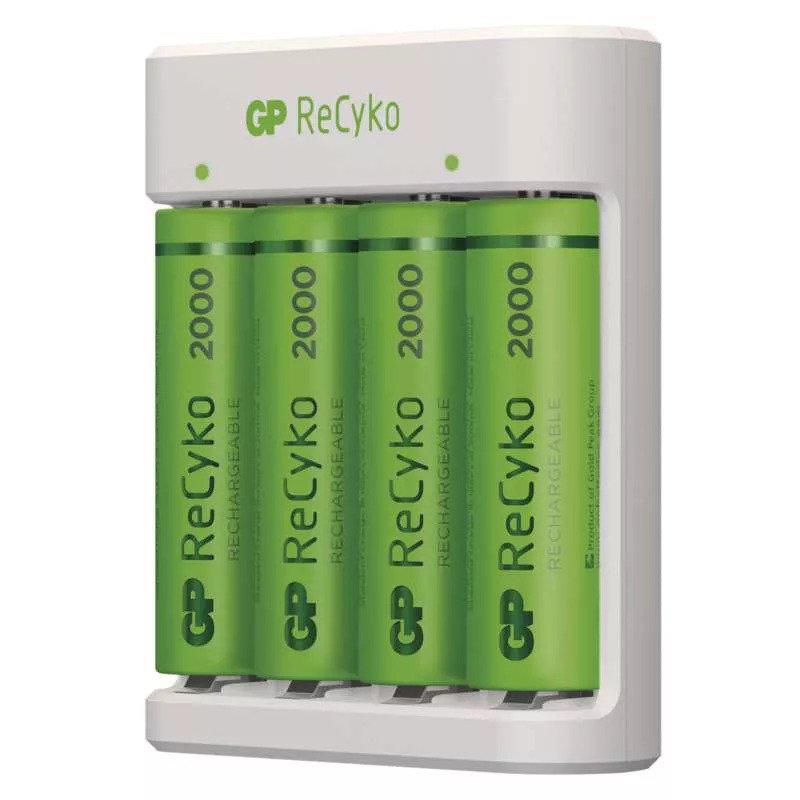 GP nabíječka baterií Eco E411 + 4AA GP ReCyko 2000