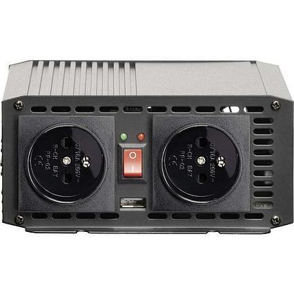 Menič napätia Voltcraft MSW 700W 24V/230V s USB výstupom