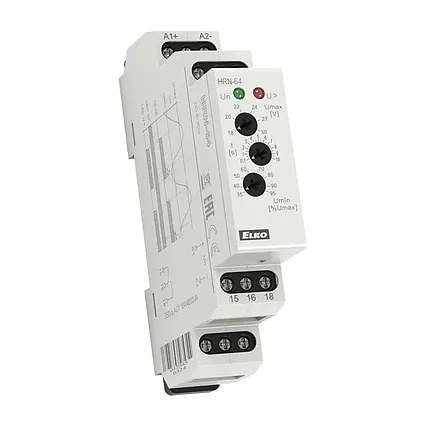 Monitorovací napěťové relé HRN-64 6-30V DC