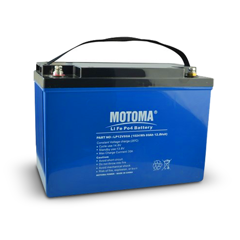 Solární baterie MOTOMA LiFePO4 12V 40Ah