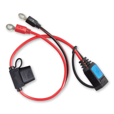 Kabel s oky M6 a pojistkou k nabíječkám BluePower IP65