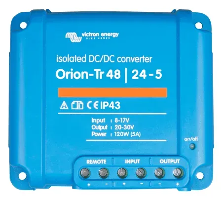 Konvertor DC/DC Orion-Tr 48/24V-5A 120W IP43 Izolovaný