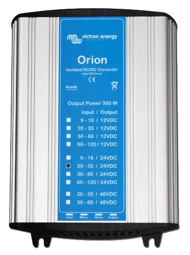 Konvertor DC/DC Orion 12/27V-12A 360W IP43 Izolovaný