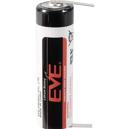 Speciální baterie lithiová Eve AA 3,6V 2600mAh nedobíjecí s napájecími hroty