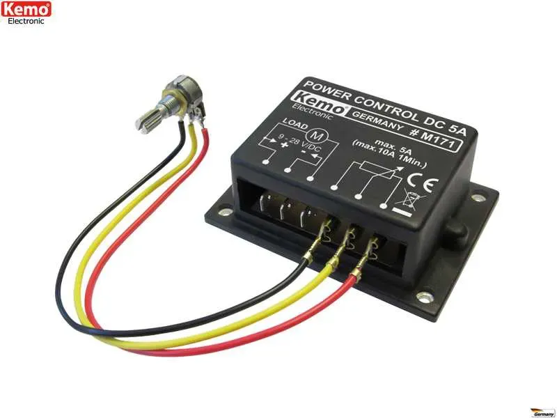 Potenciometr - PWM ovládání výstupu Kemo M171 9-28V DC max.10A