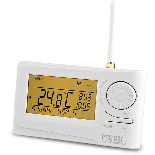 Priestorový termostat inteligentný PT32 GST s GSM modulom