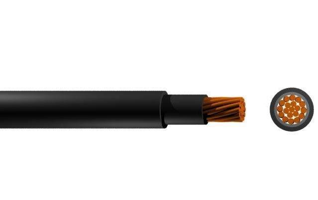 Pružný solární FV silový kabel 10mm - BM