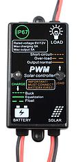 Regulátor nabíjení PWM CMP-03 5A-6/12V IP67