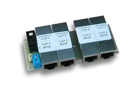 Rozširujúci modul s 4x PoE resetom pre LAN-MODUL
